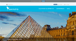 Desktop Screenshot of openmytrip.com